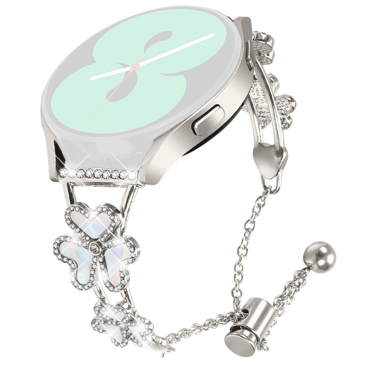 Haylou BLING LS12 Watch Strap Replacement Metal Band Heart Clover Decor - Starlight#serie_4