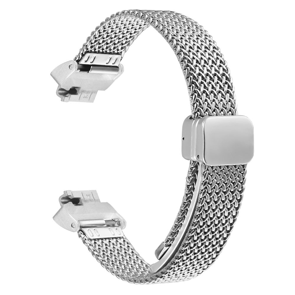 Milanese Watch Band Fitbit Inspire HR / Inspire 2 / Inspire Herringbone Stainless Steel Silver Wrist Strap#serie_1