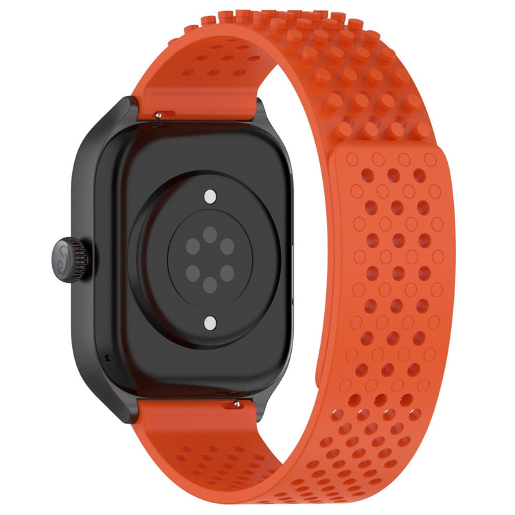 KALEBOL 20mm Silicone Strap Samsung Galaxy Watch6 Classic 47mm / 43mm / Huawei Watch GT 3 Pro 43mm Flat Push Type Watch Band - Orange#serie_10