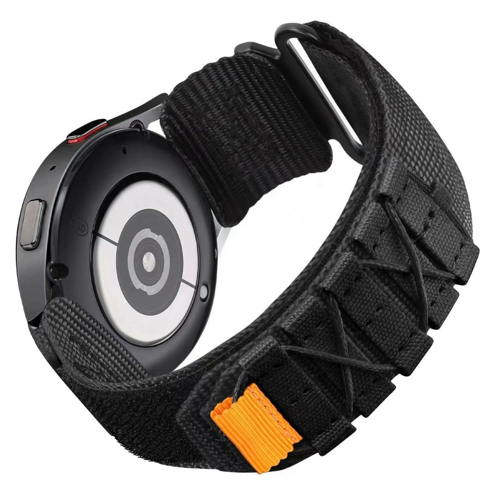 18mm Watch Band Huawei Watch GT 5 Nylon Magic Tape Strap - Black#serie_1