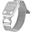 Straordinariamente Pulito Apple Smartwatch Metallo E Strass Universali Cinturino