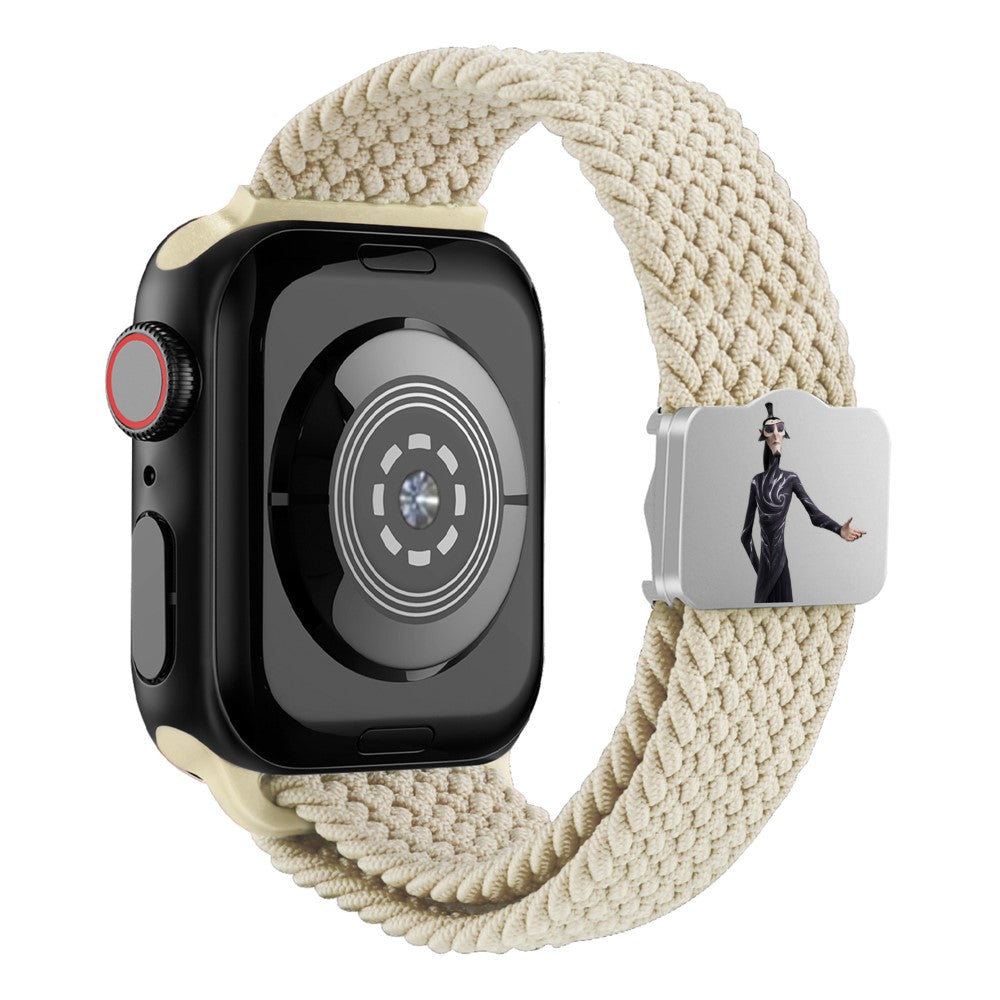 Watch Strap Apple Watch Series 49mm - 45mm - 44mm - 42mm Ne Zha UV Printed Nylon Band - Starlight / Shen Gongbao#serie_15