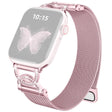 Assolutamente Bello Apple Smartwatch Metallo E Strass Universali Cinturino