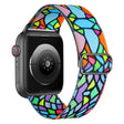 Alla Moda Apple Smartwatch Metallo E Tessuto / Nylon Universali Cinturino