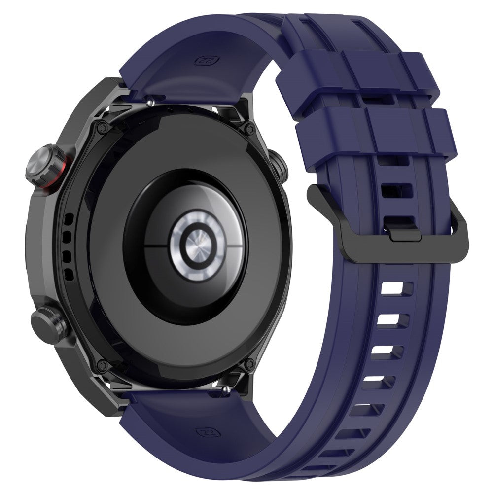 Silicone Watch Band for Huawei Watch Ultimate - Midnight Blue#serie_2
