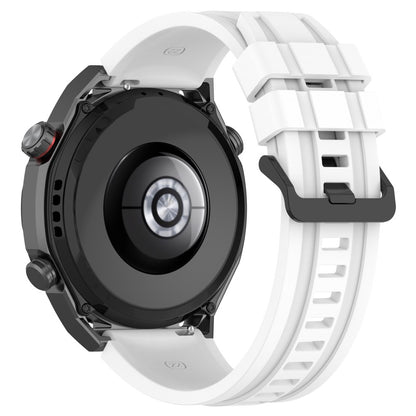 Silicone Watch Band for Huawei Watch Ultimate - White#serie_9