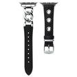 Assolutamente Affidabile Apple Smartwatch Metallo E Finta Pelle Universali Cinturino