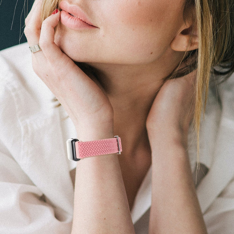 Holdbart Nylon Rem passer til Xiaomi Smart Band 8 Pro - Blå#serie_5