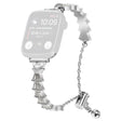 Brillante Apple Smartwatch Metallo E Strass Universali Cinturino
