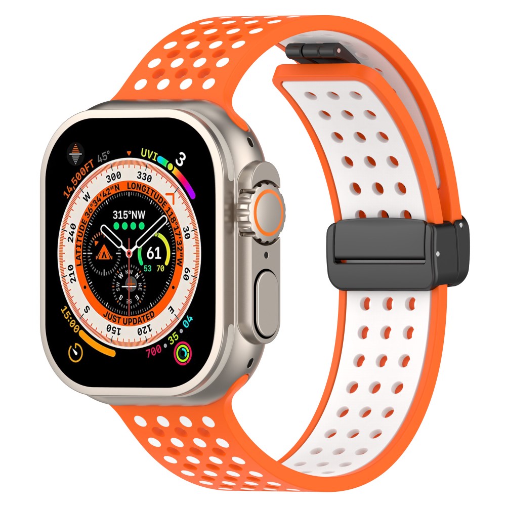 Meget Fantastisk Silikone Universal Rem passer til Apple Smartwatch - Orange#serie_3