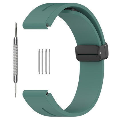 Mega Fed Silikone Universal Rem passer til Smartwatch - Grøn#serie_5