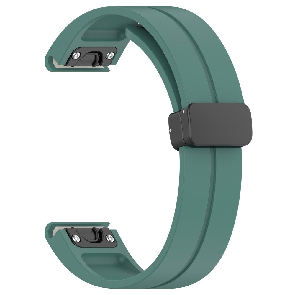 Mega Fed Silikone Universal Rem passer til Smartwatch - Grøn#serie_5