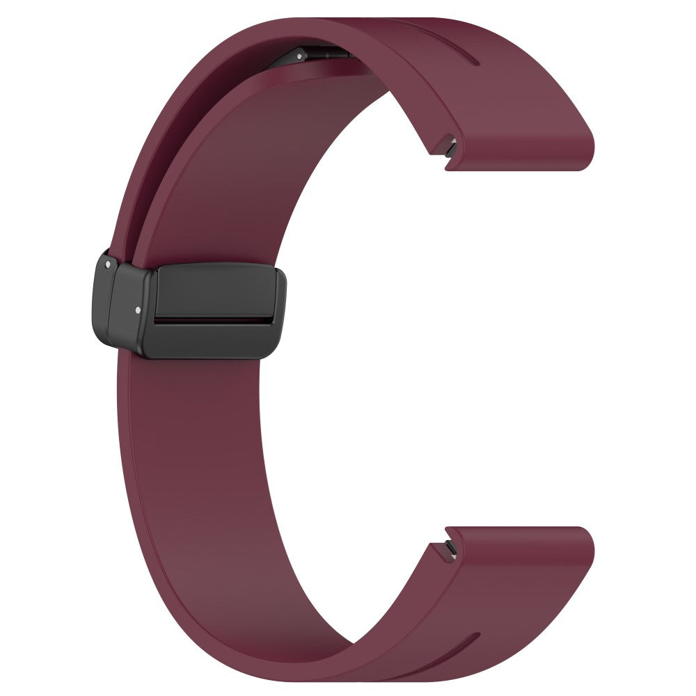 Mega Fed Silikone Universal Rem passer til Smartwatch - Rød#serie_8