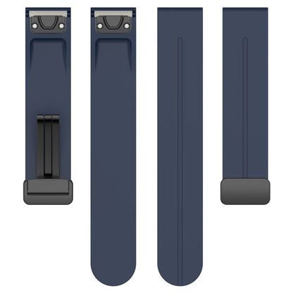 Mega Fed Silikone Universal Rem passer til Smartwatch - Blå#serie_11