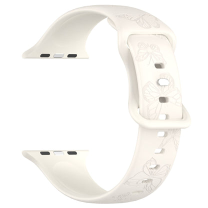Vildt Godt Silikone Universal Rem passer til Apple Smartwatch - Hvid#serie_15