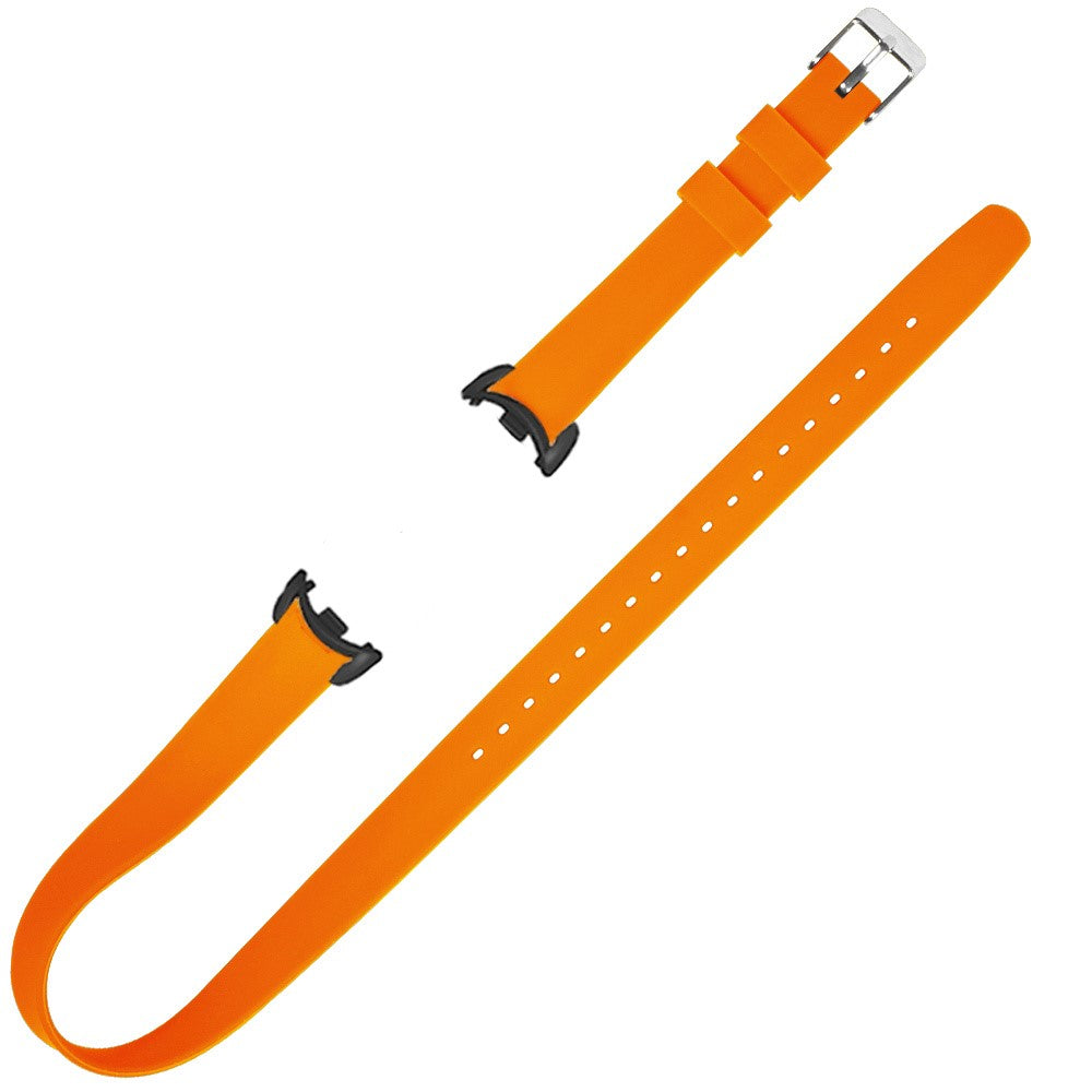 Vildt Fed Silikone Rem passer til Xiaomi Smart Band 8 - Orange#serie_2