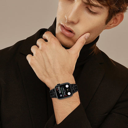 Apple Watch Series 41mm / 40mm / 38mm Smartwatch Metal Wrist Strap - Black#serie_2