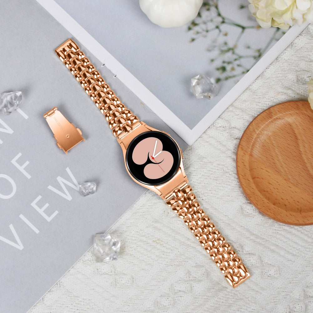 Supercool Metal Universal Rem passer til Samsung Smartwatch - Pink#serie_3