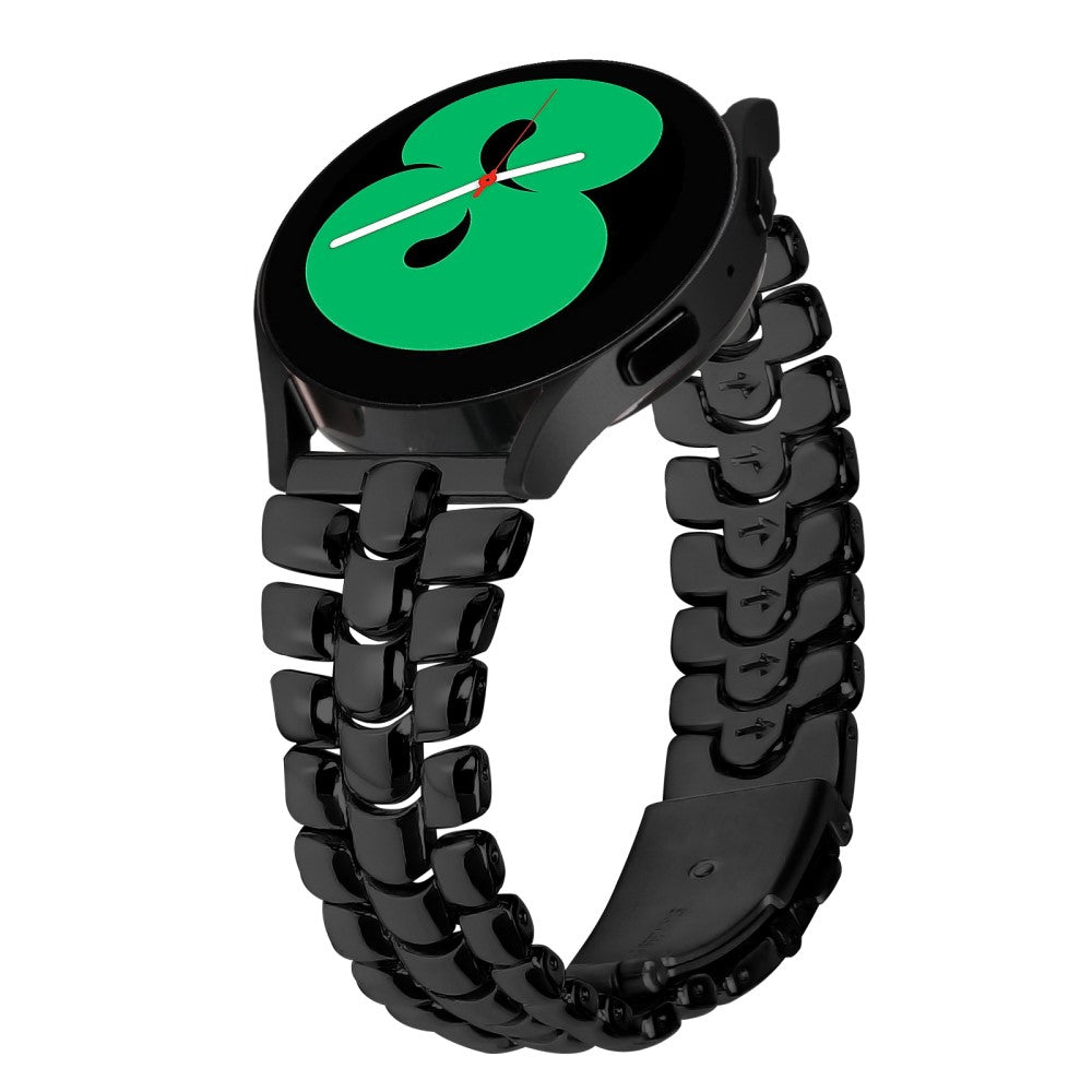 Glimrende Metal Rem passer til Garmin Vivomove 3 - Sort#serie_1