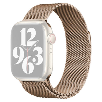 Stilren Metal Universal Rem passer til Apple Smartwatch - Guld#serie_4