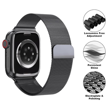 Stilren Metal Universal Rem passer til Apple Smartwatch - Lilla#serie_11