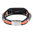 Notevolmente Durevole Huawei Honor Band 4 / Honor Band 5 Metallo E Finta Pelle Universali Cinturino