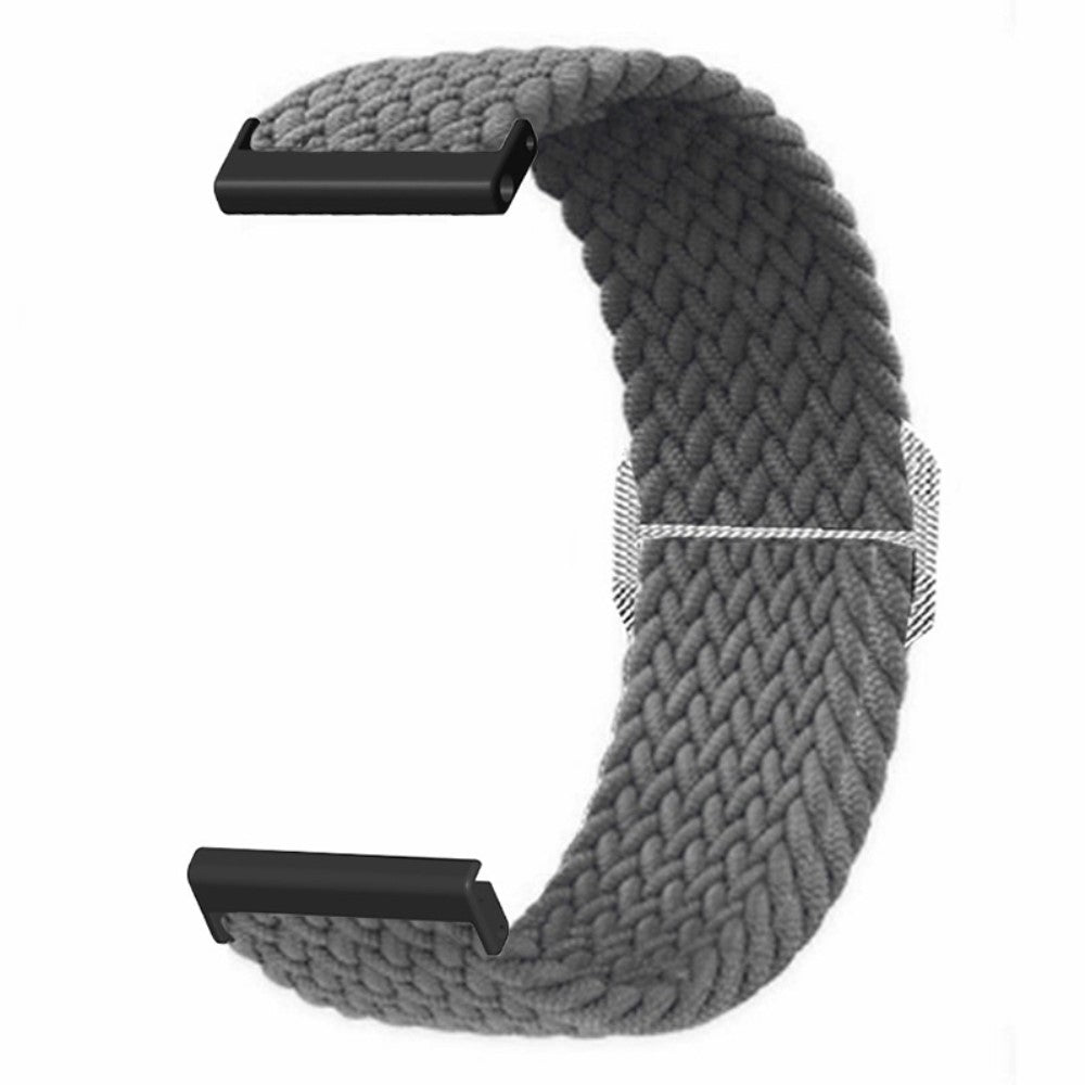 Vildt Holdbart Nylon Universal Rem passer til Smartwatch - Sølv#serie_9