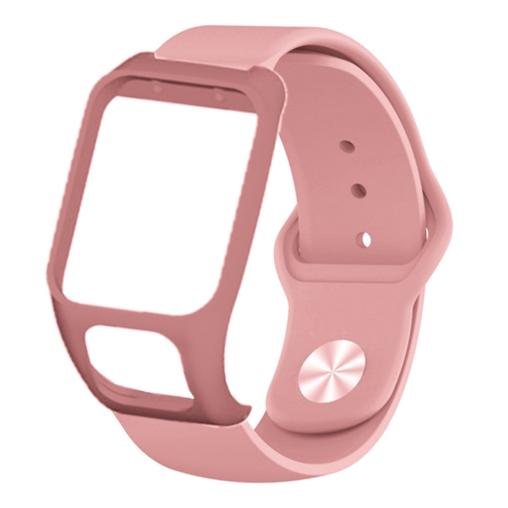 Rigtigt Godt Silikone Universal Rem passer til Tomtom Smartwatch - Pink#serie_5