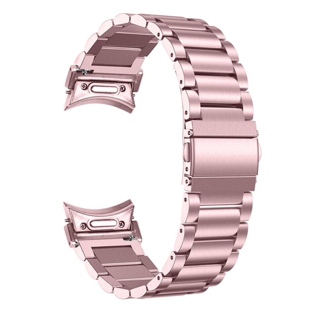 Helt Vildt Holdbart Metal Universal Rem passer til Samsung Smartwatch - Pink#serie_5