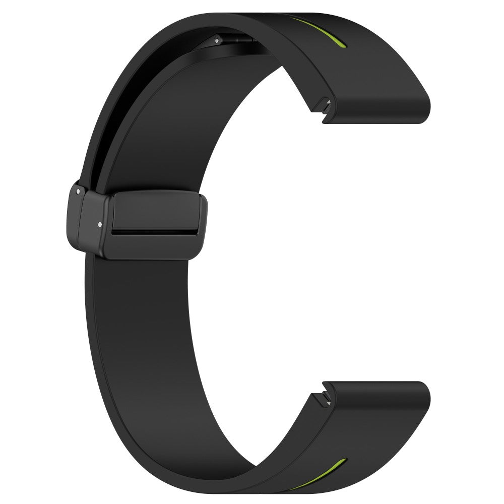 Fantastisk Silikone Universal Rem passer til Smartwatch - Sort#serie_4