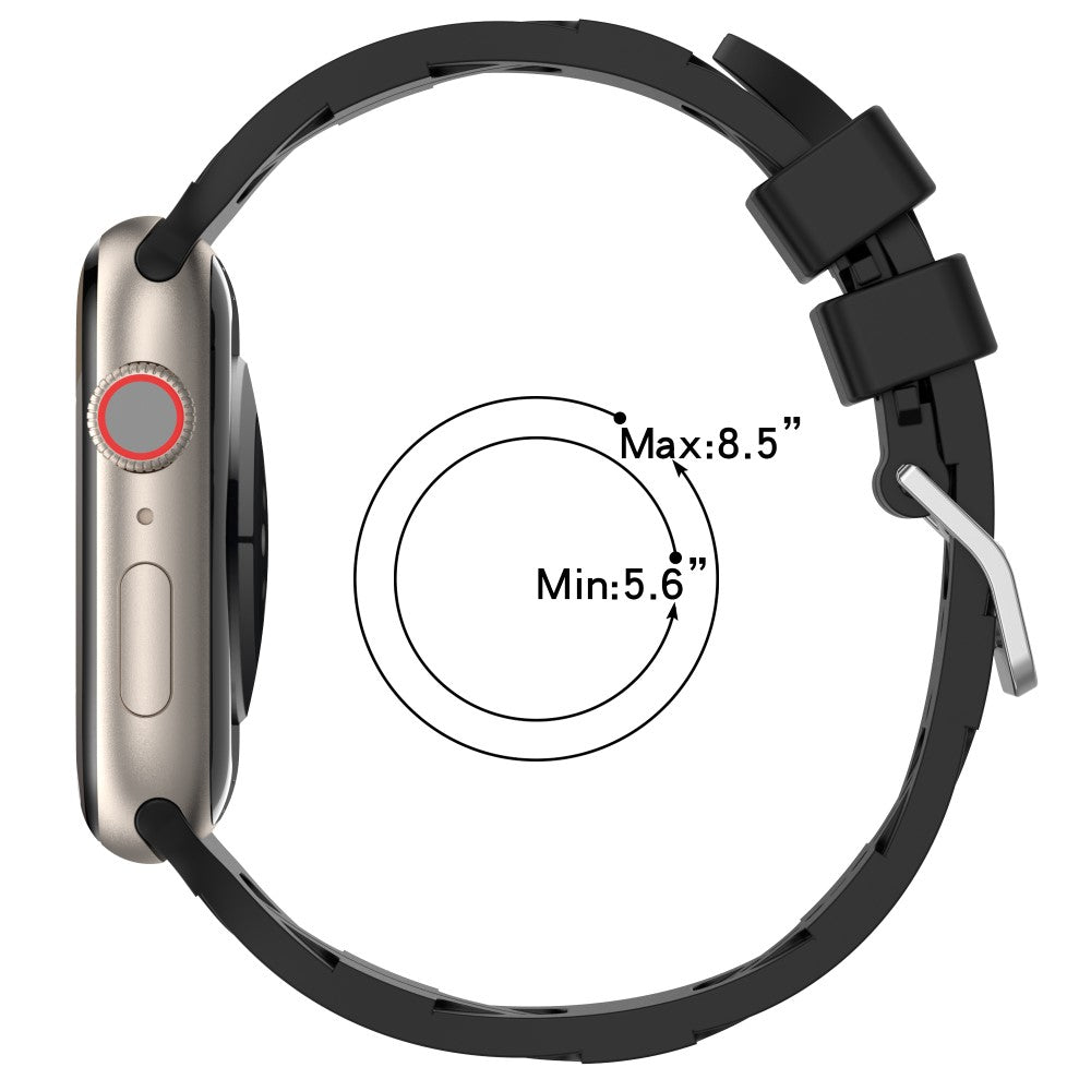 Sejt Silikone Universal Rem passer til Apple Smartwatch - Lilla#serie_1