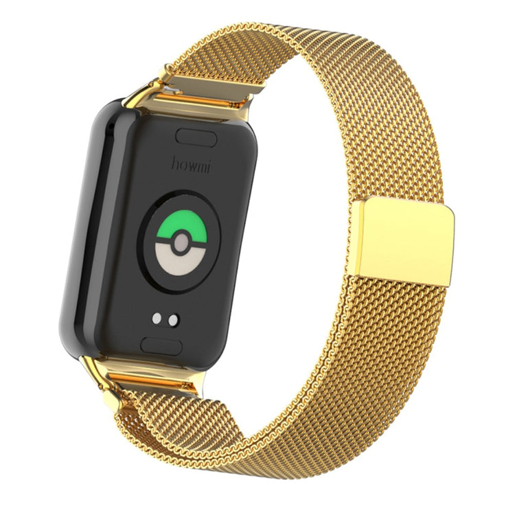 Meget Fint Metal Rem passer til Xiaomi Smart Band 8 Pro - Guld#serie_4