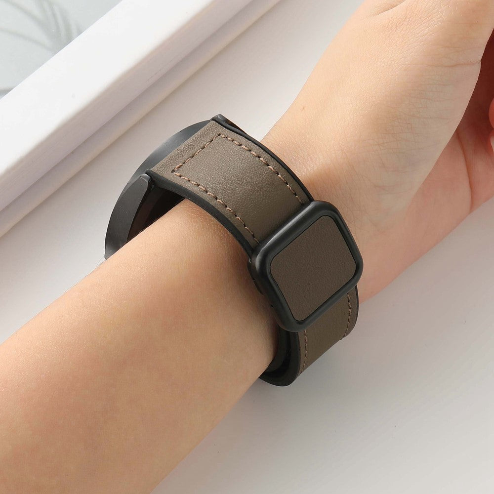 Meget Flot Kunstlæder Universal Rem passer til Smartwatch - Brun#serie_10