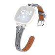 Mega Affidabile Fitbit Versa 4 / Fitbit Sense 2 Vera Pelle Universali Cinturino