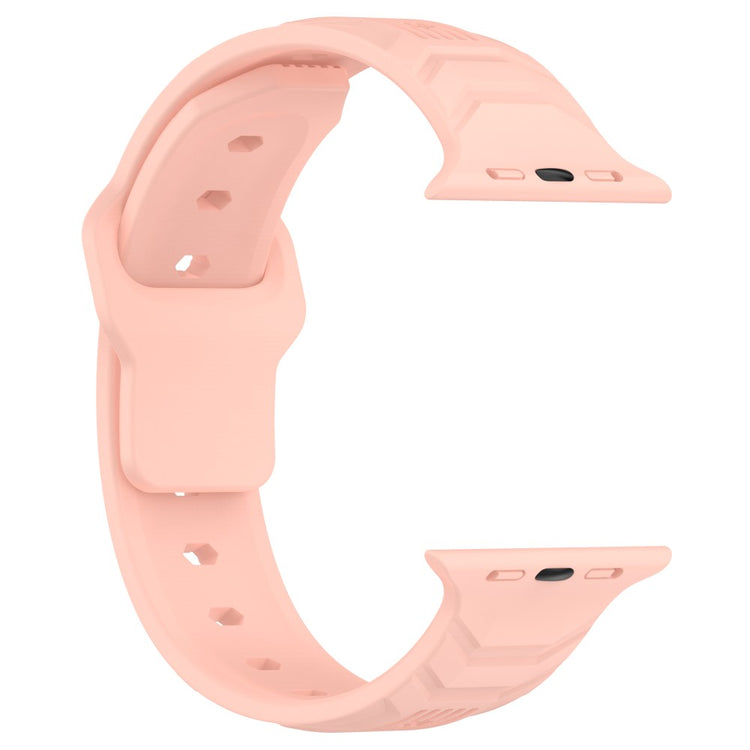 Super Flot Silikone Universal Rem passer til Apple Smartwatch - Pink#serie_4