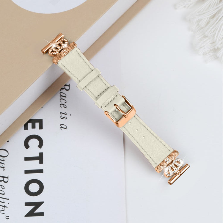 TicWatch E / 2 / C2 Strap Genuine Cow Leather Watchband - Apricot#serie_2