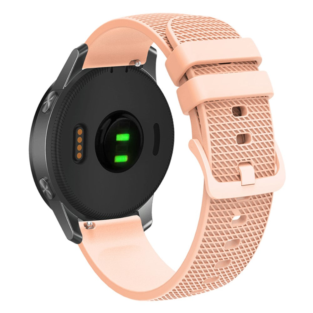 Super Skøn Silikone Universal Rem passer til Smartwatch - Pink#serie_9