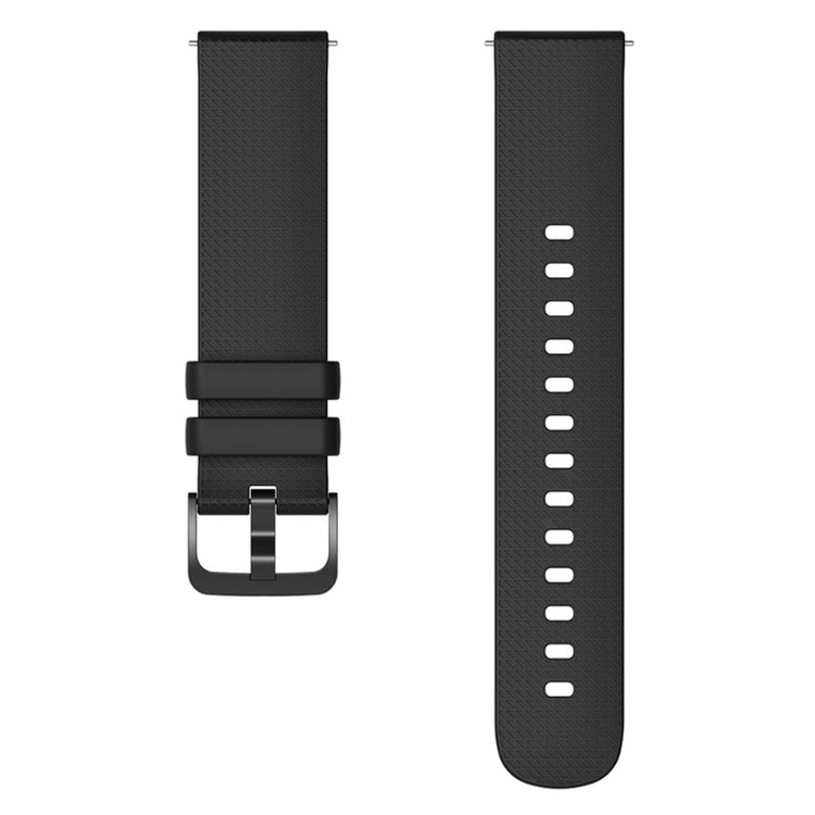 Sejt Silikone Universal Rem passer til Smartwatch - Sort#serie_1