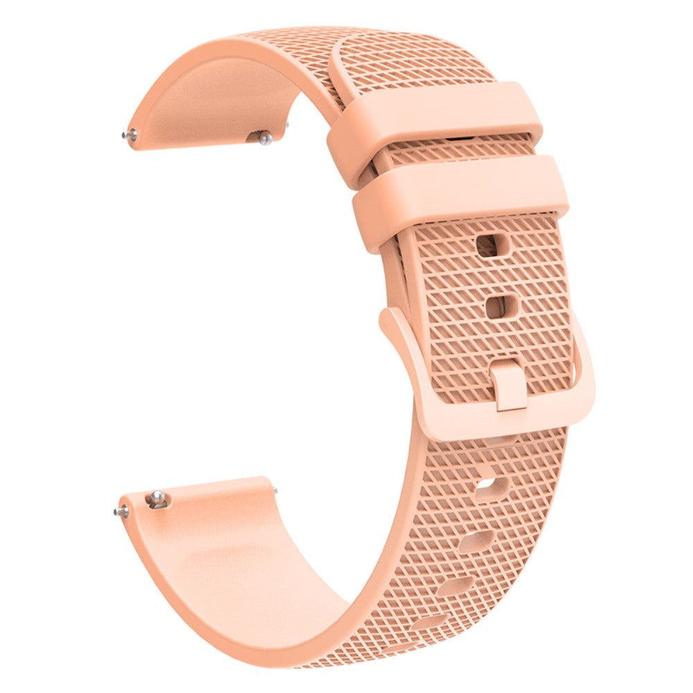 Sejt Silikone Universal Rem passer til Smartwatch - Pink#serie_6