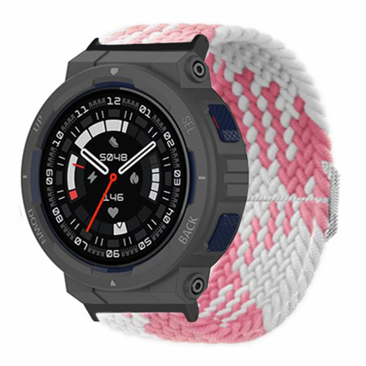 Rigtigt Godt Nylon Rem passer til Amazfit Active Edge - Pink#serie_3