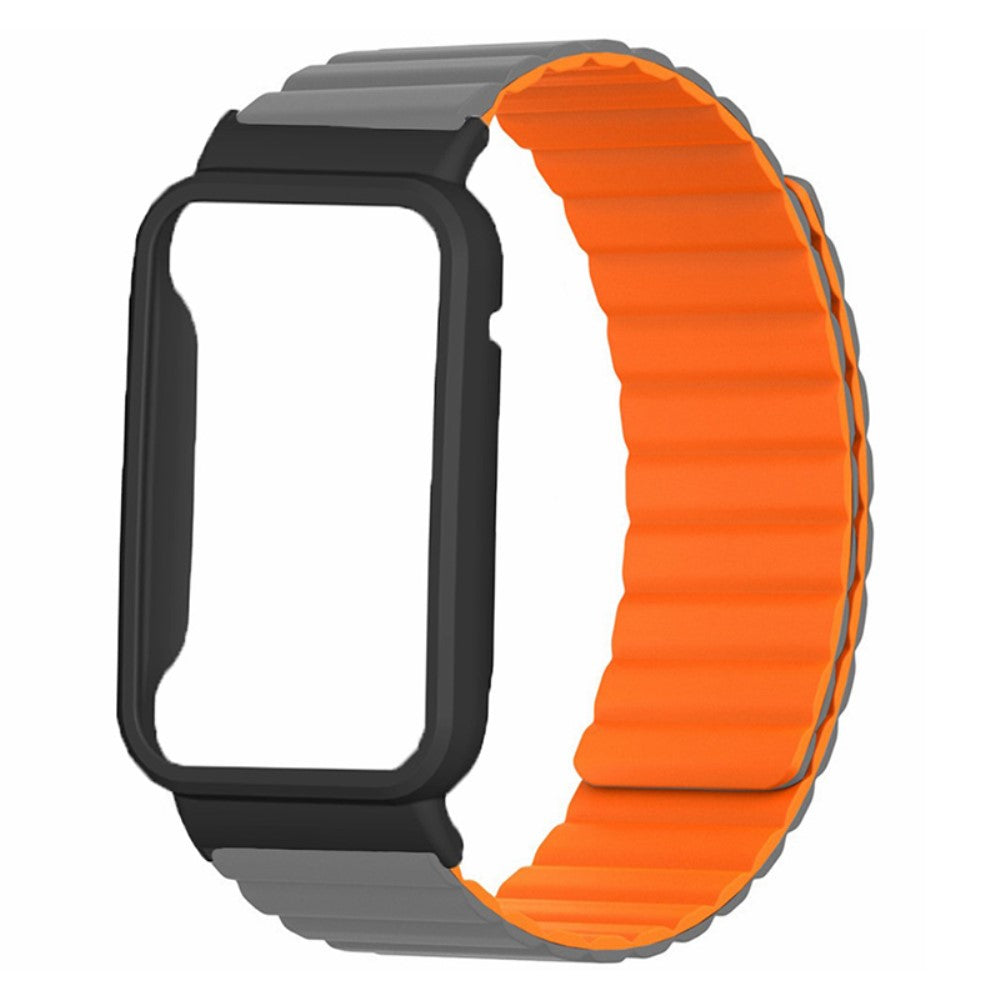 Komfortabel Silikone Rem passer til Xiaomi Smart Band 8 Pro - Orange#serie_5