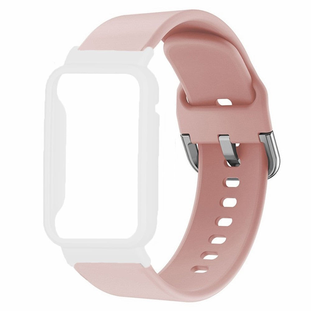 Fremragende Silikone Rem passer til Xiaomi Smart Band 8 Pro - Pink#serie_4