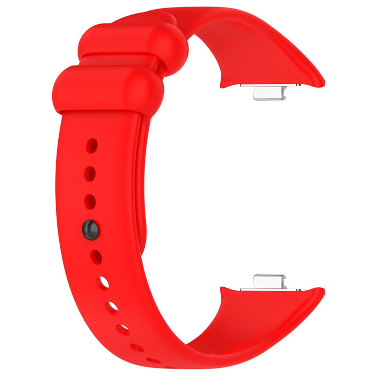 Silikone Universal Rem passer til Xiaomi Band 8 Pro / Xiaomi Redmi Watch 4 - Rød#serie_4