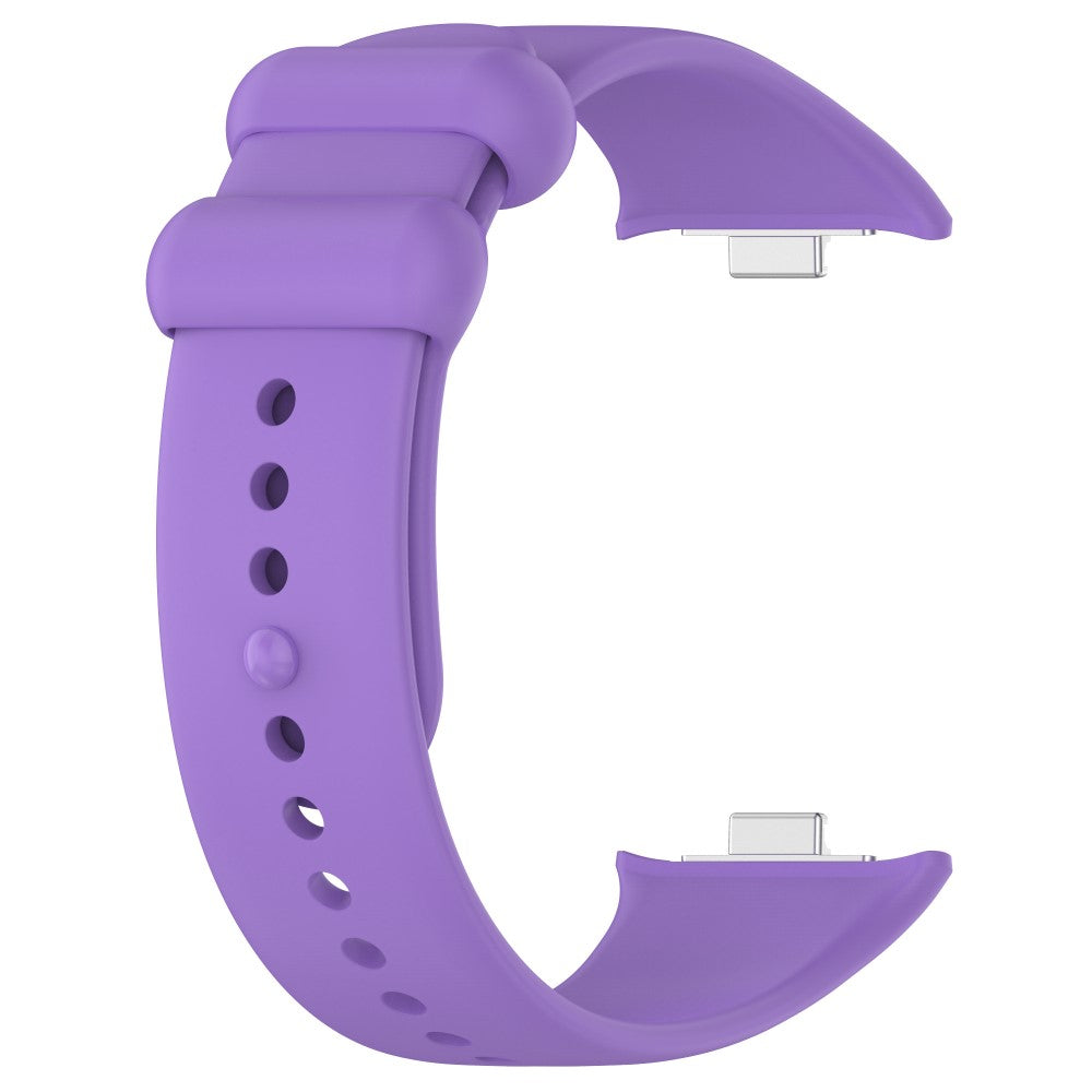 Silikone Universal Rem passer til Xiaomi Smart Band 8 Pro / Xiaomi Redmi Watch 4 - Lilla#serie_10