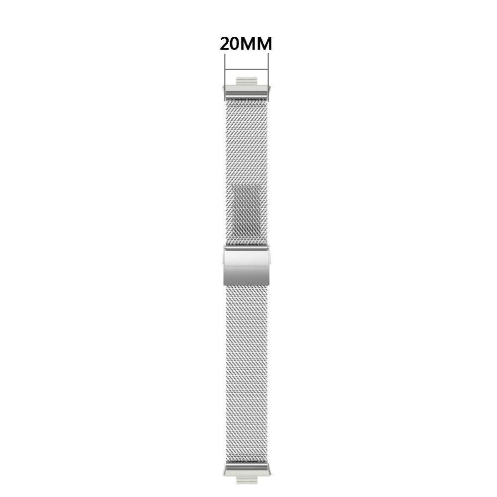 Metal Universal Rem passer til Xiaomi Smart Band 8 Pro / Xiaomi Redmi Watch 4 - Sølv#serie_1