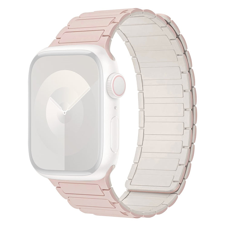 Vildt Smuk Silikone Universal Rem passer til Apple Smartwatch - Pink#serie_12