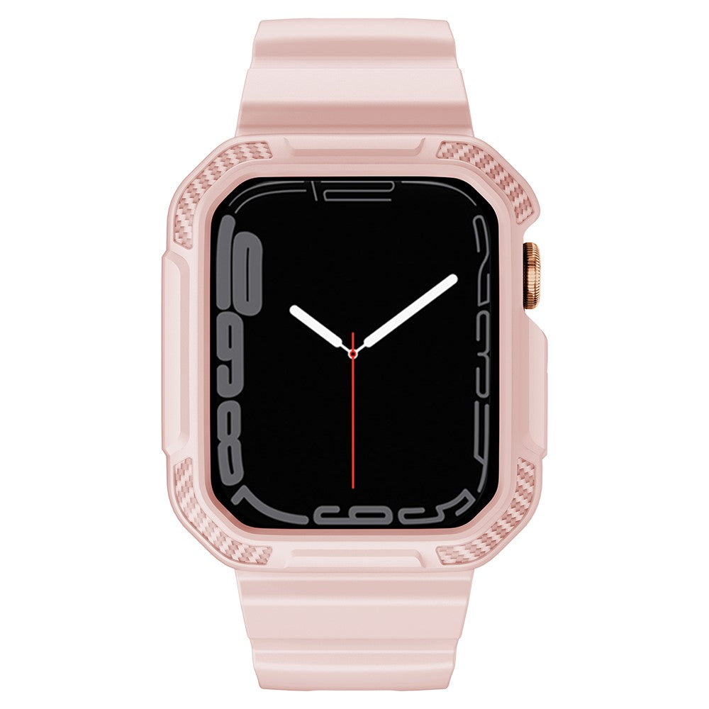 Vildt Sejt Silikone Universal Rem passer til Apple Smartwatch - Pink#serie_1