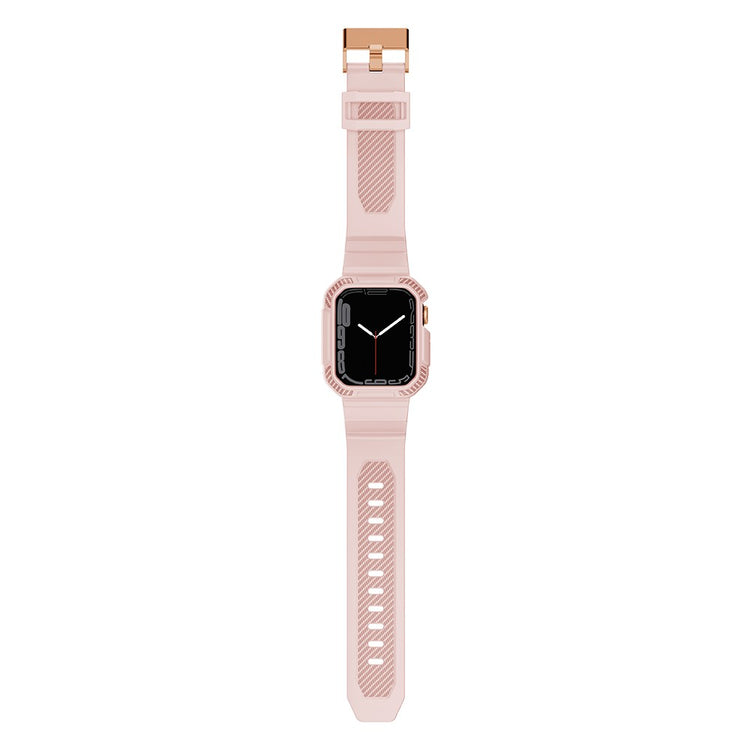 Vildt Sejt Silikone Universal Rem passer til Apple Smartwatch - Pink#serie_1