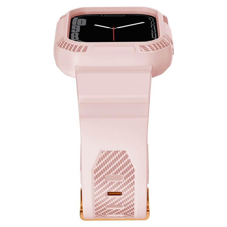 Vildt Sejt Silikone Universal Rem passer til Apple Smartwatch - Pink#serie_1