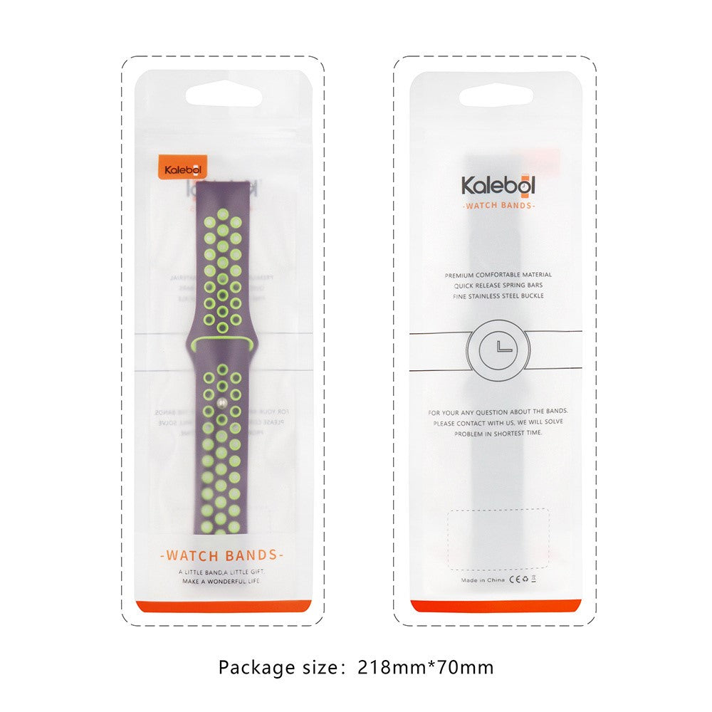 Meget Godt Silikone Universal Rem passer til Samsung Smartwatch - Orange#serie_1